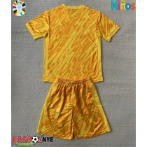 Camiseta Portugal Portero Primera Equipación para niños Eurocopa 2024 manga corta (+ pantalones cortos)